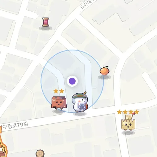 探索地图上的 Allong 和附近的达龙